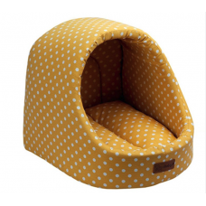Pets.Love.Earth Mini Cave Cottage Yellow